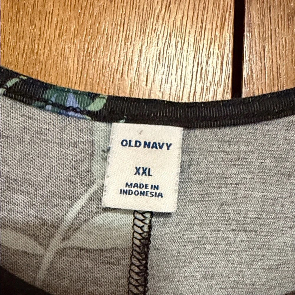 ⭐️Old Navy Black Floral Mini Dress - Picture 2 of 4